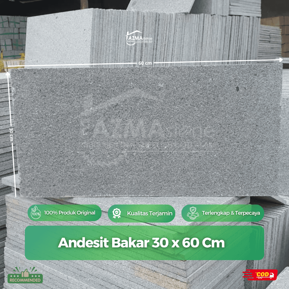 Andesit Bakar 30 x 60 Cm