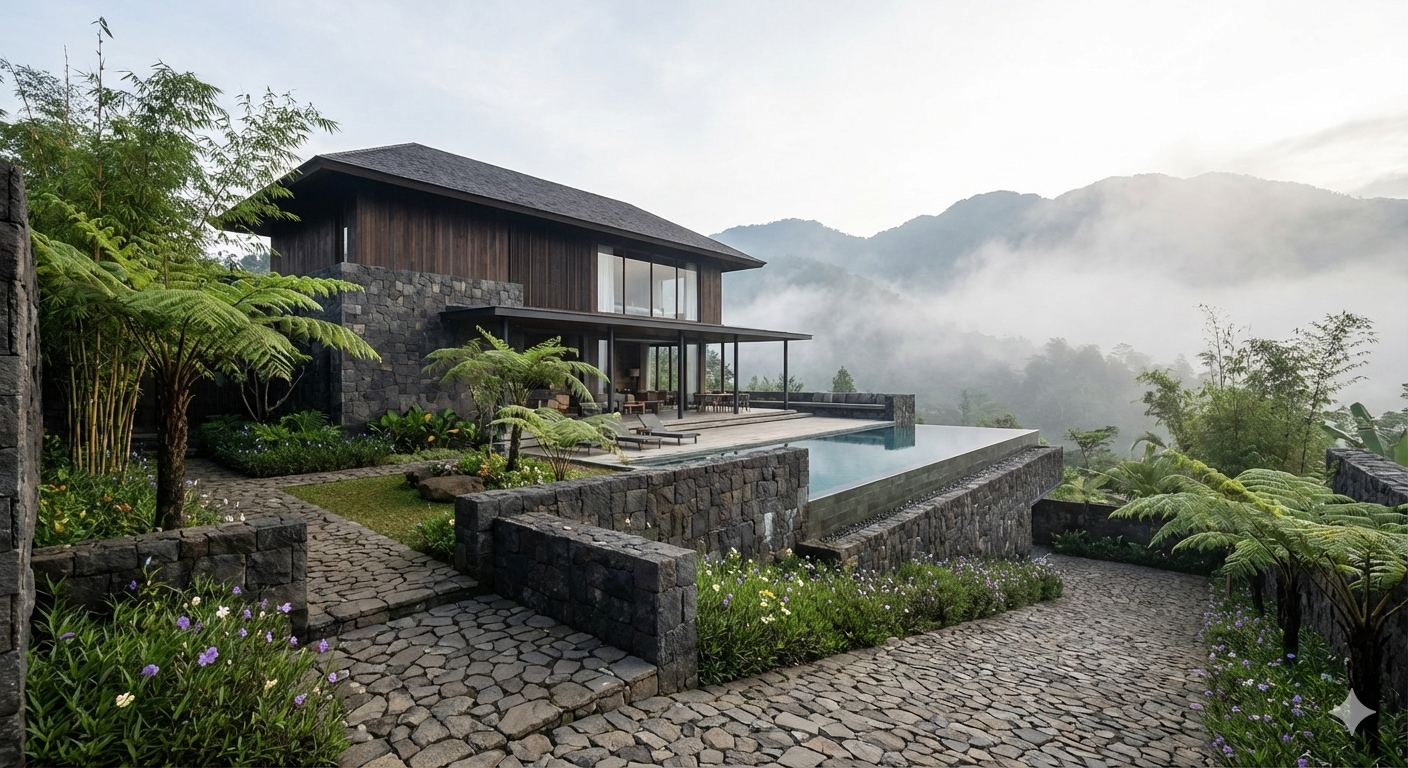 Villa Mewah di Puncak